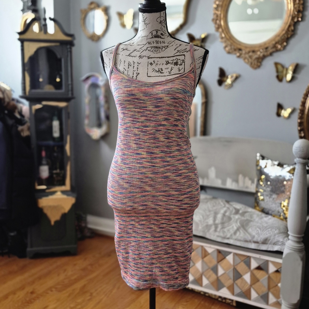 Rainbow LGBTQ+ Knit Dress Small; Accessories Available Separately